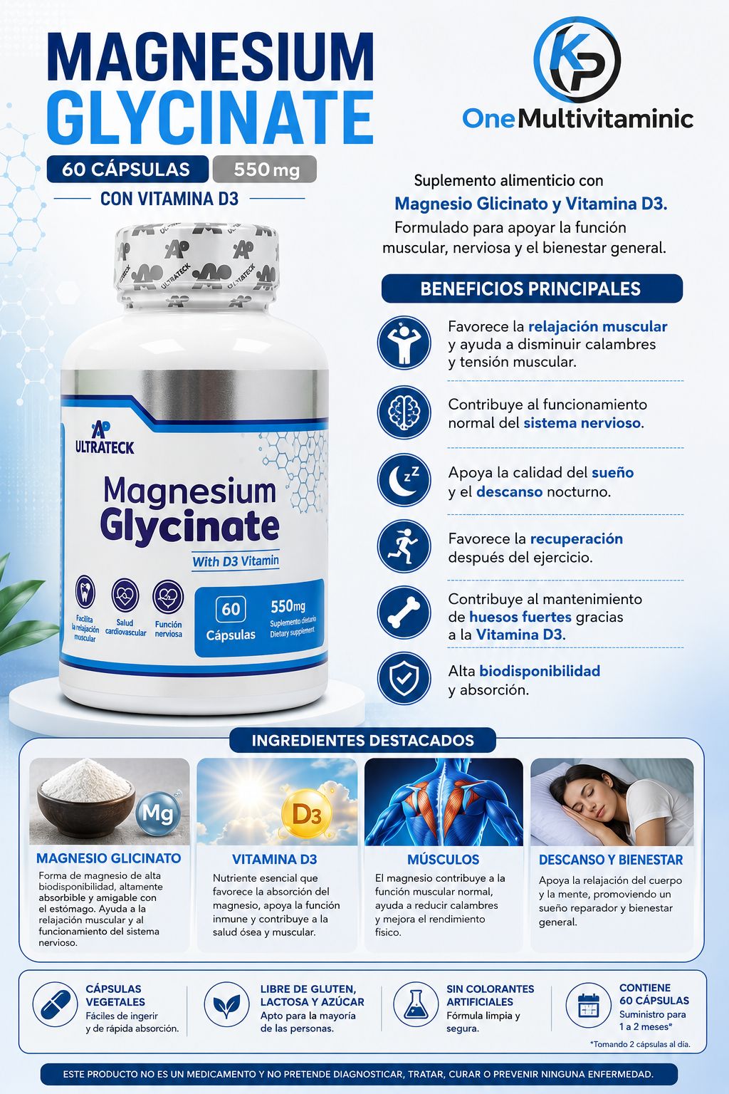 GLICINATO DE MAGNESIO