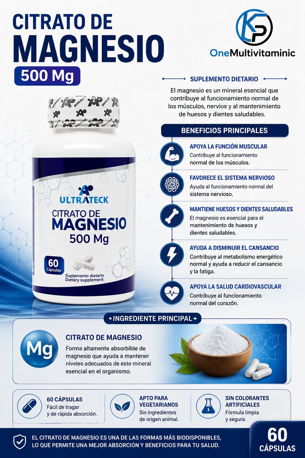 CITRATO DE MAGNESIO