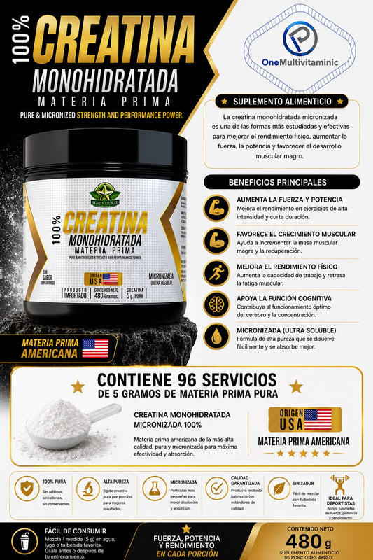 3 X CREATINA MONOHIDRATADA