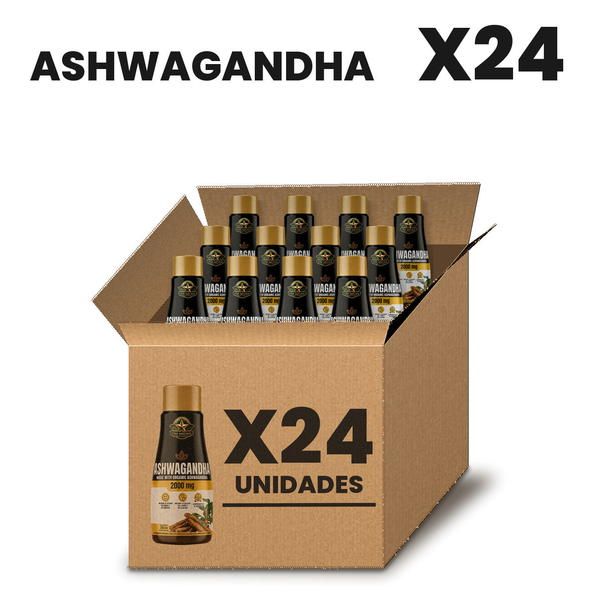 Ashwagandha Por Mayor pack X24