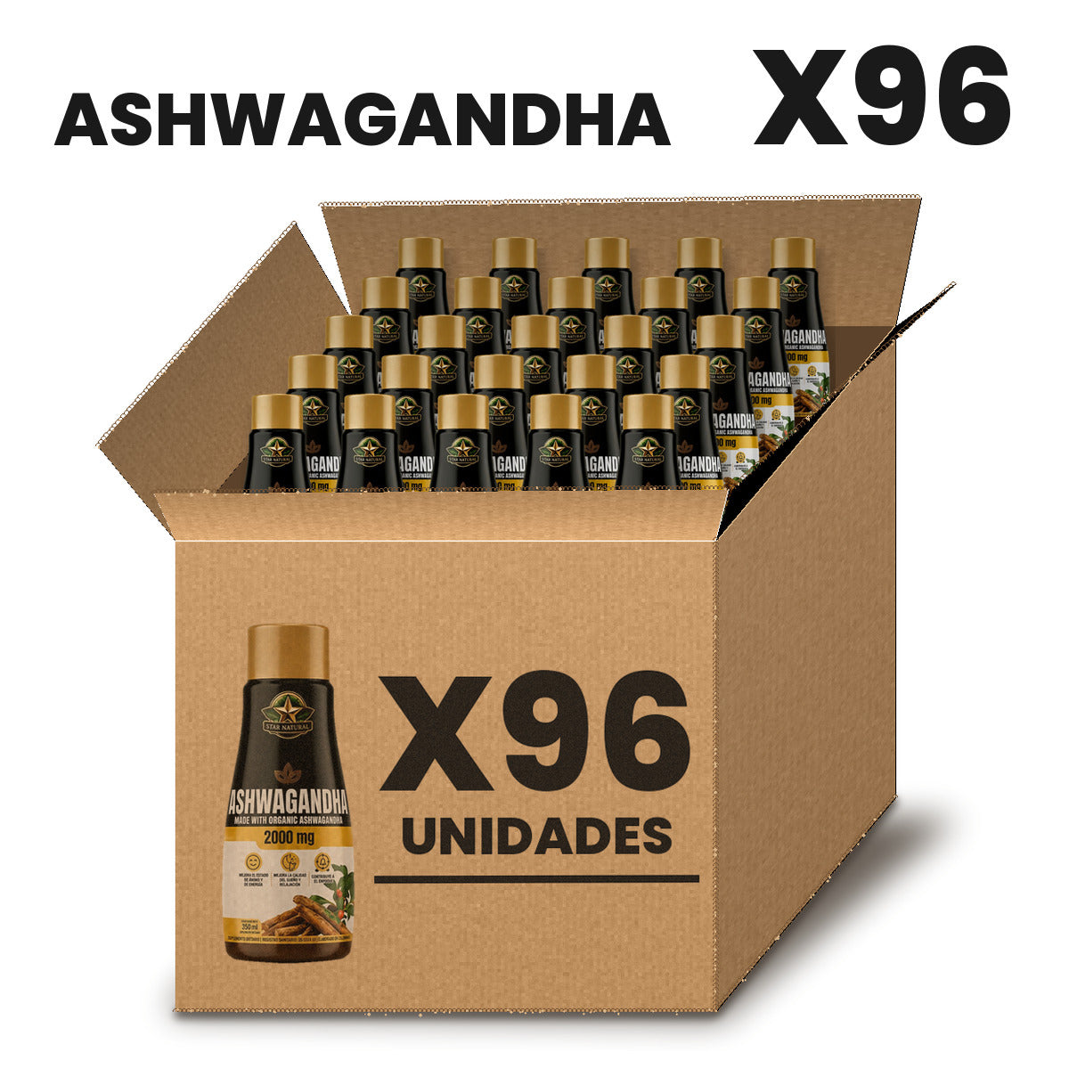 Ashwagandha Por Mayor pack X96