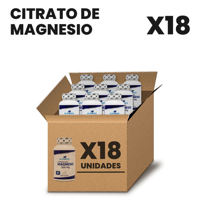 Citrato de Magnesio Por Mayor pack X18