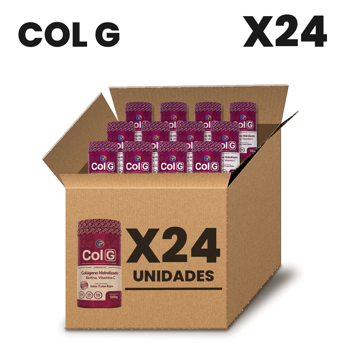 Col G Por Mayor pack X24
