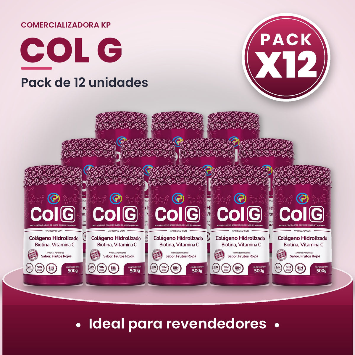 Col G Por Mayor pack X12