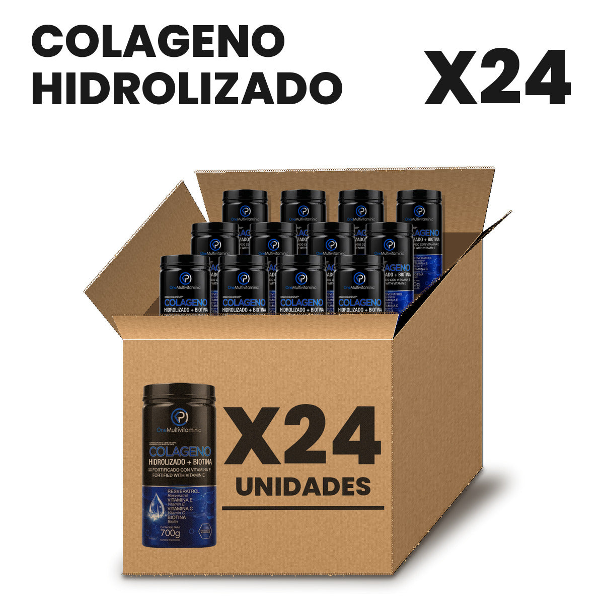 Colágeno Hidrolizado Por Mayor pack X24