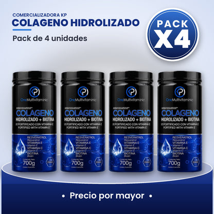 Colágeno Hidrolizado Por Mayor pack X4