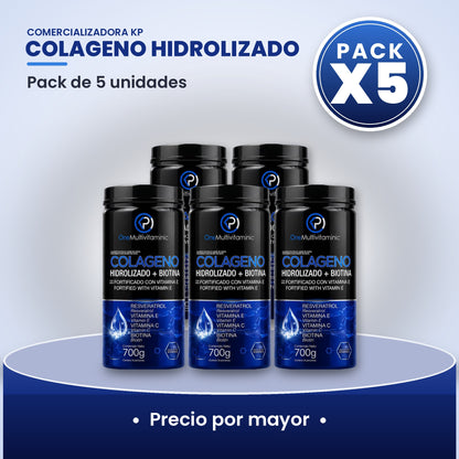Colágeno Hidrolizado Por Mayor pack X5