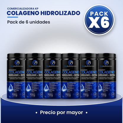 Colágeno Hidrolizado Por Mayor pack X6