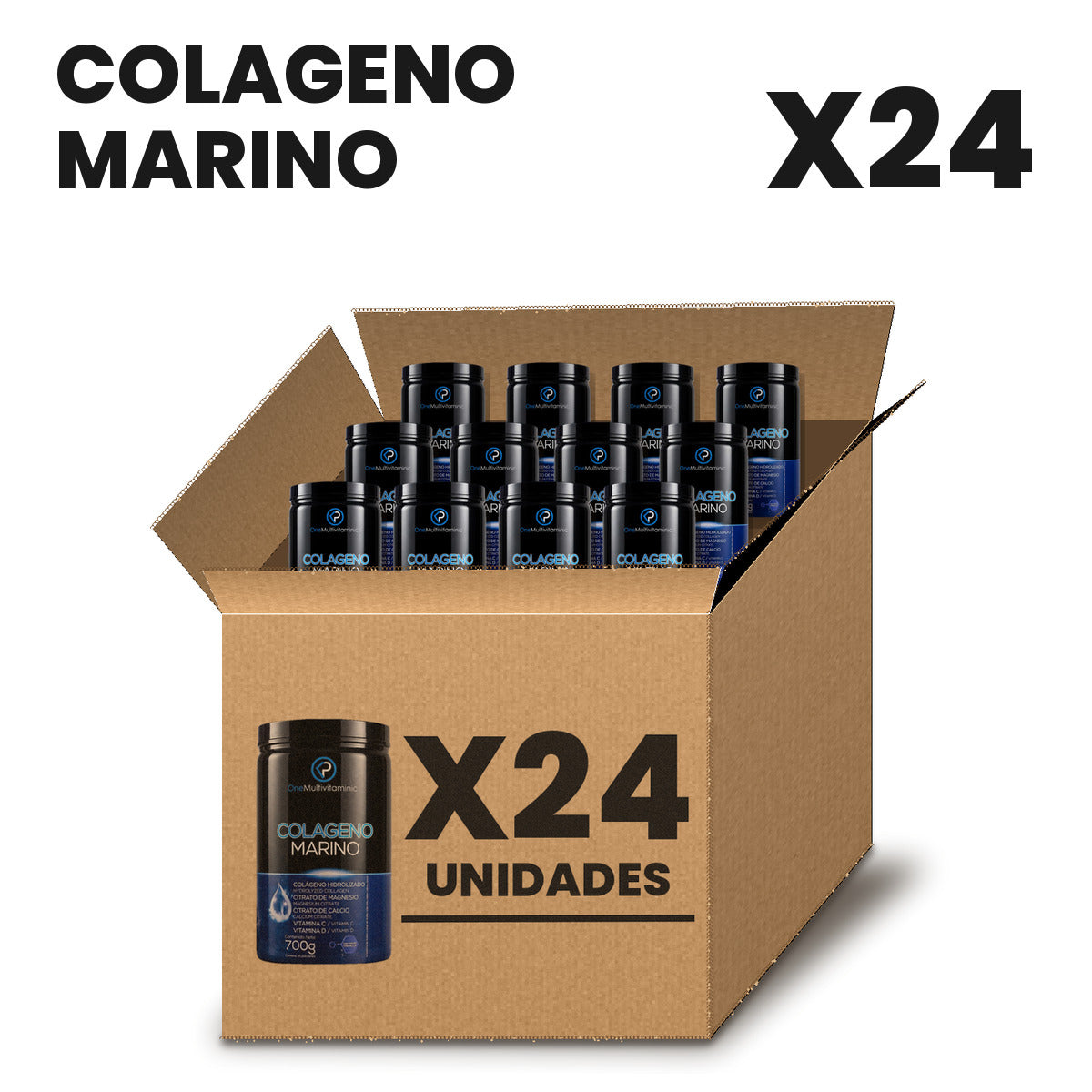 Colágeno Marino Por Mayor pack X24