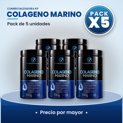 Colágeno Marino Por Mayor pack X5