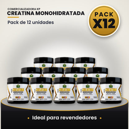 Creatina Monohidratada Por Mayor pack X12