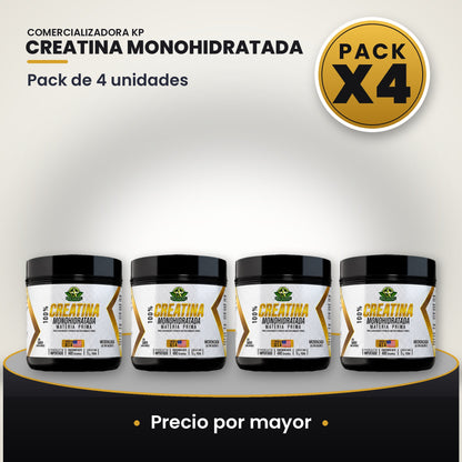 Creatina Monohidratada Por Mayor pack X4