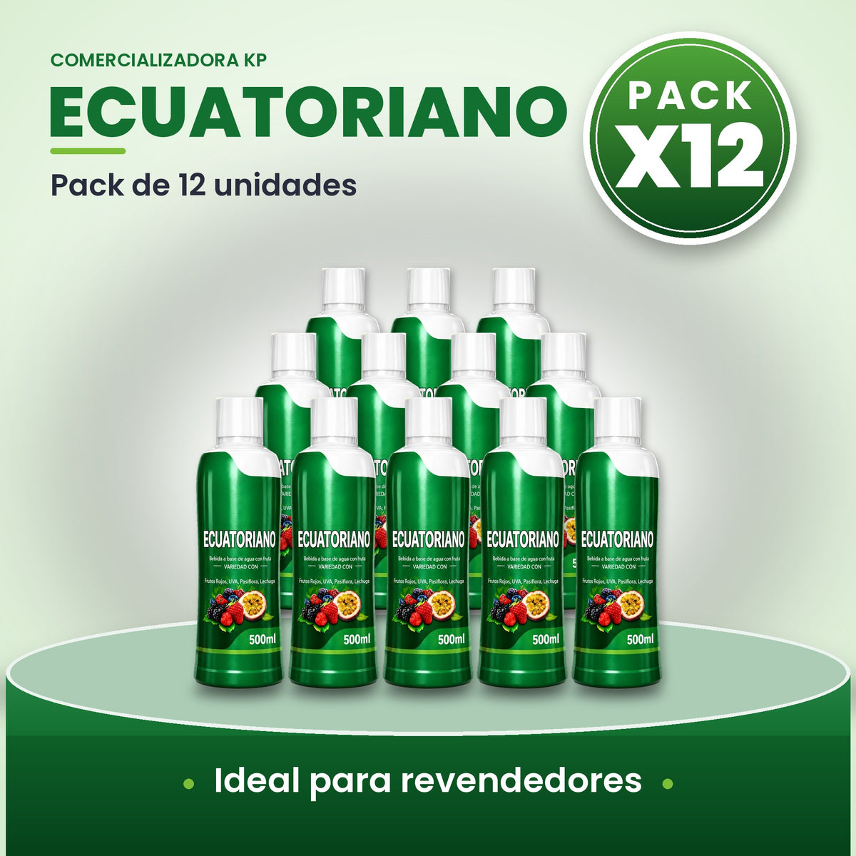 Ecuatoriano Por Mayor pack X12