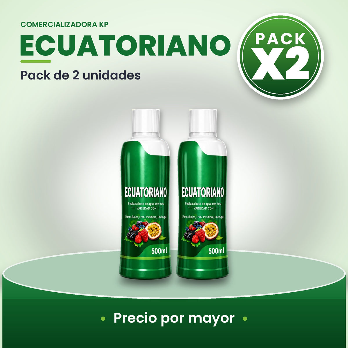 Ecuatoriano Por Mayor pack X2