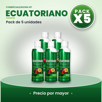 Ecuatoriano Por Mayor pack X5