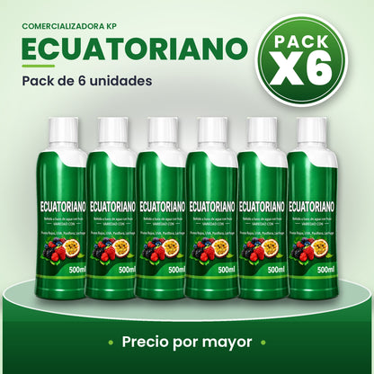 Ecuatoriano Por Mayor pack X6