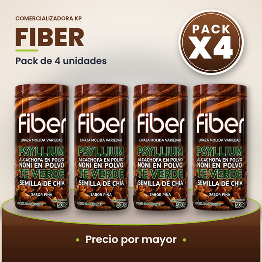 Fiber Por Mayor pack X4