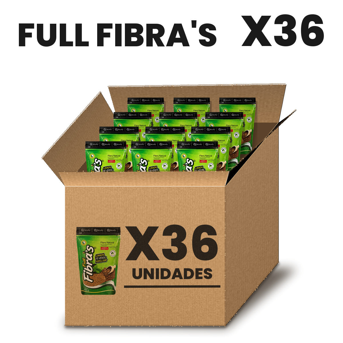 Full Fibra's Por Mayor pack X36