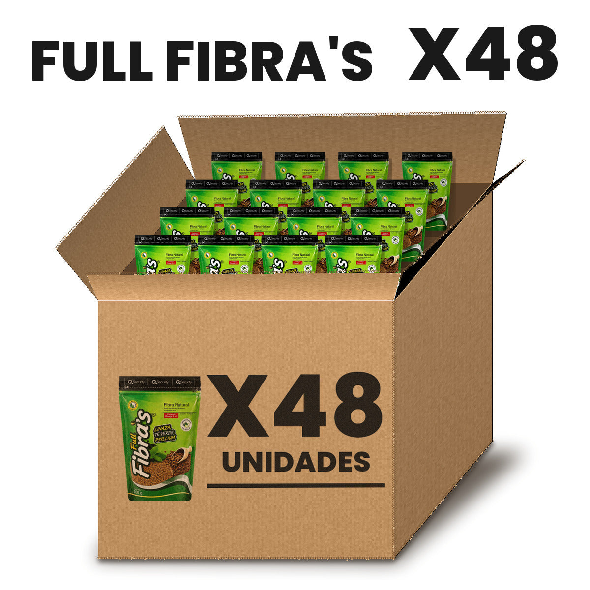 Full Fibra's Por Mayor pack X48