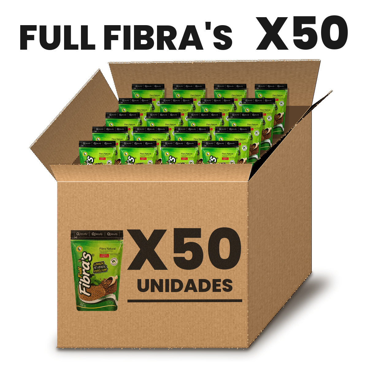 Full Fibra's Por Mayor pack X50