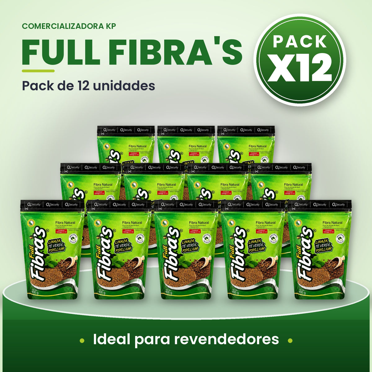 Full Fibra's Por Mayor pack X12