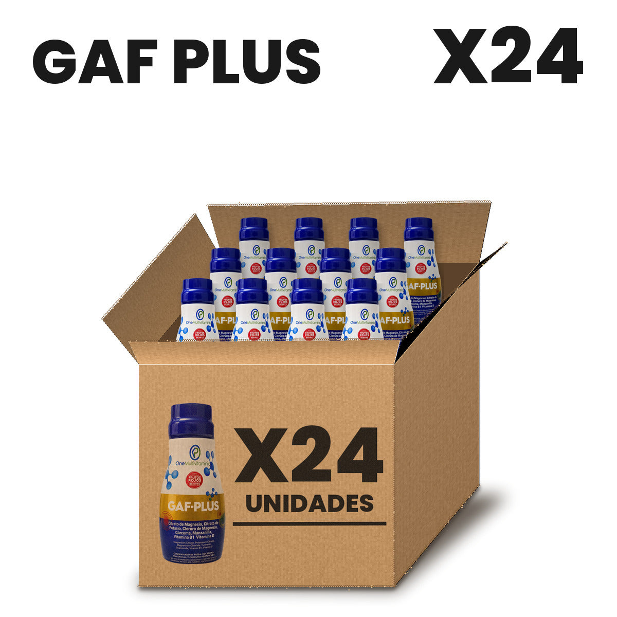 Gaf Plus Por Mayor pack X24