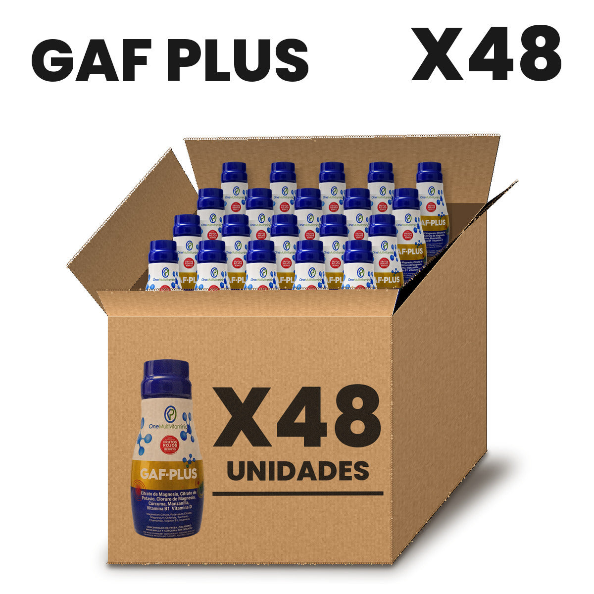 Gaf Plus Por Mayor pack X48