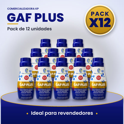 Gaf Plus Por Mayor pack X12