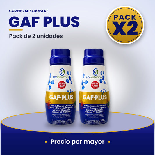 Gaf Plus Por Mayor pack X2