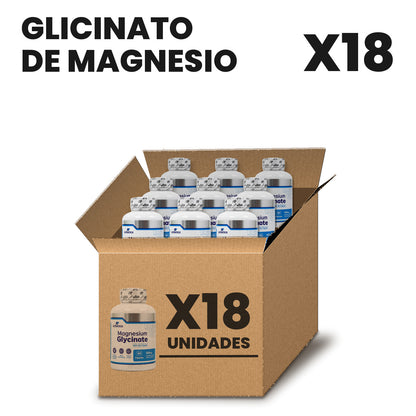 Glicinato de Magnesio Por Mayor pack X18