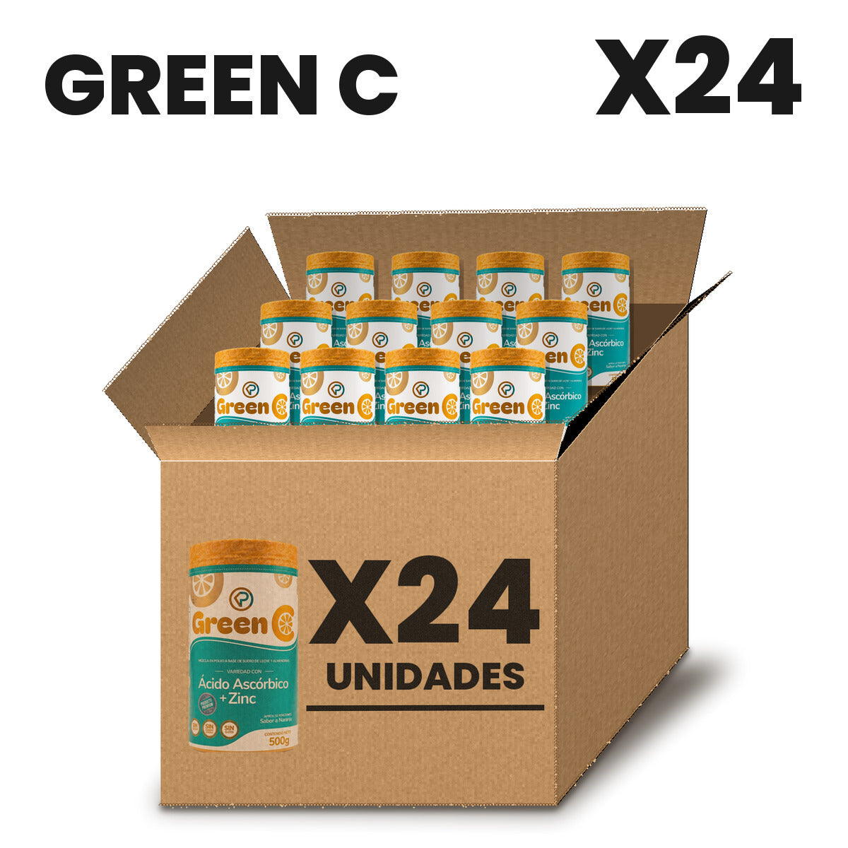 Green C Por Mayor pack X24