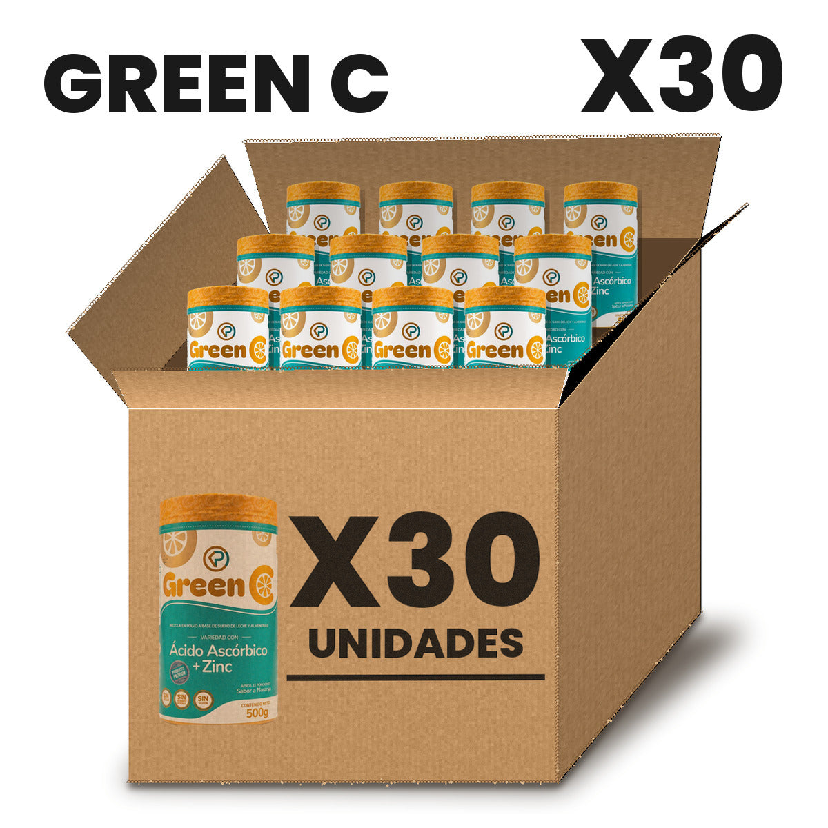 Green C Por Mayor pack X30