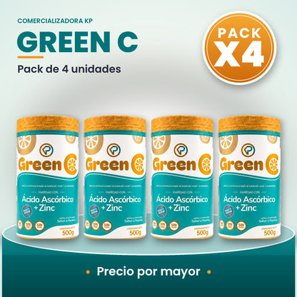 Green C Por Mayor pack X4