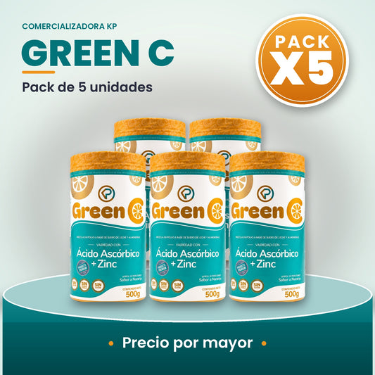 Green C Por Mayor pack X5