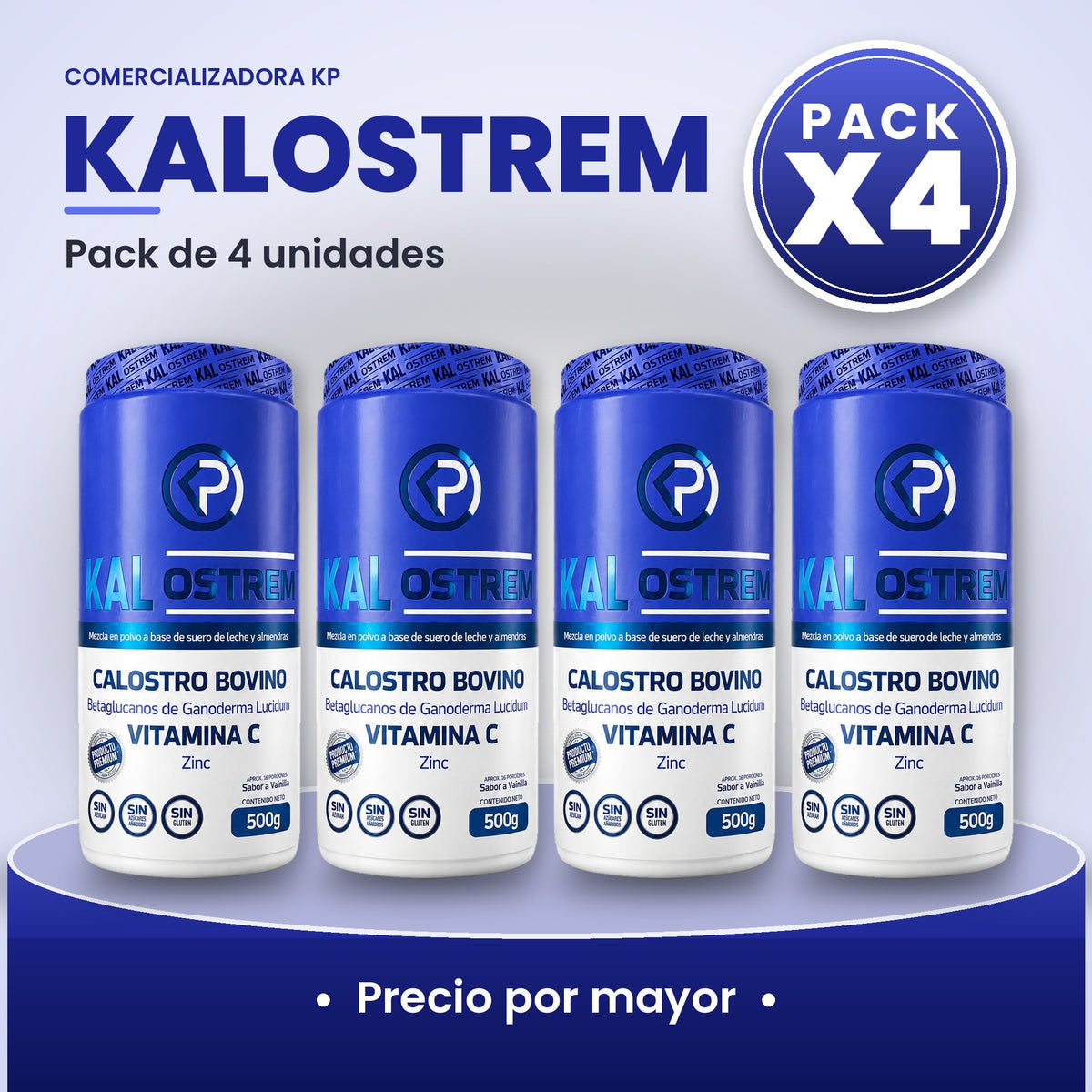 Kalostrem Por Mayor pack X4