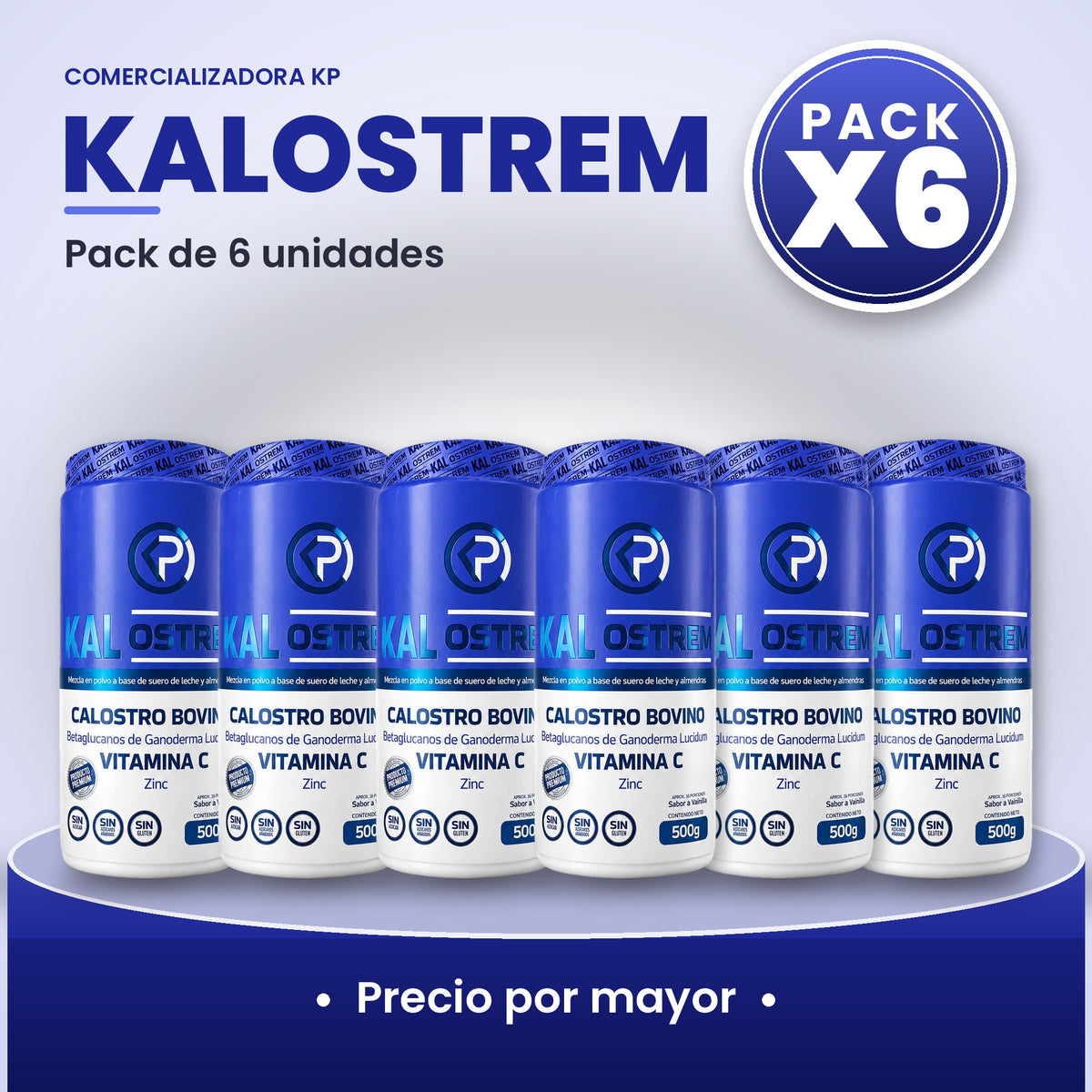 Kalostrem Por Mayor pack X6