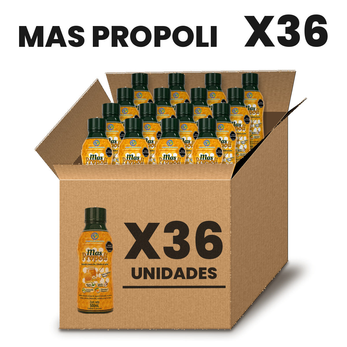Más Própoli Por Mayor pack X36
