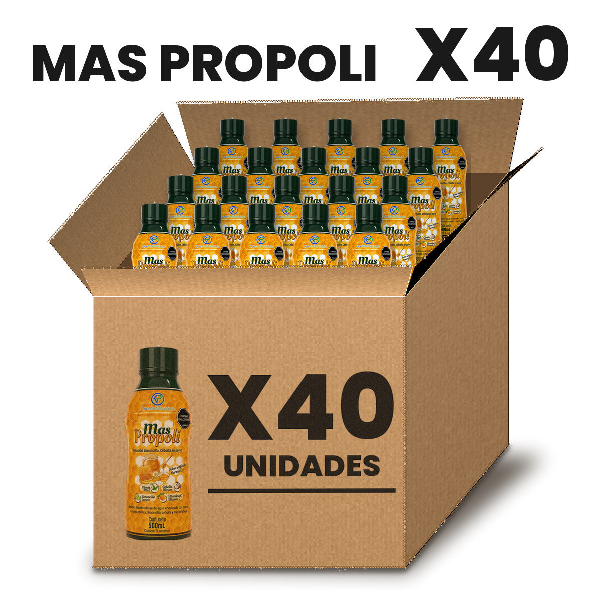 Más Própoli Por Mayor pack X40
