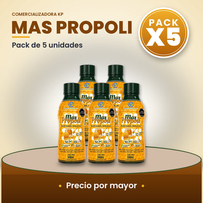 Más Própoli Por Mayor pack X5