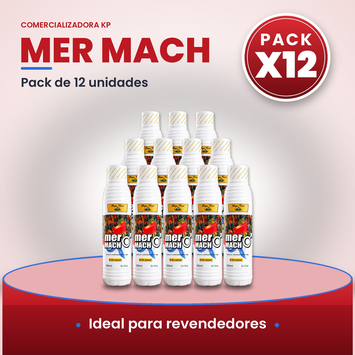 Mer Mach Por Mayor pack X12