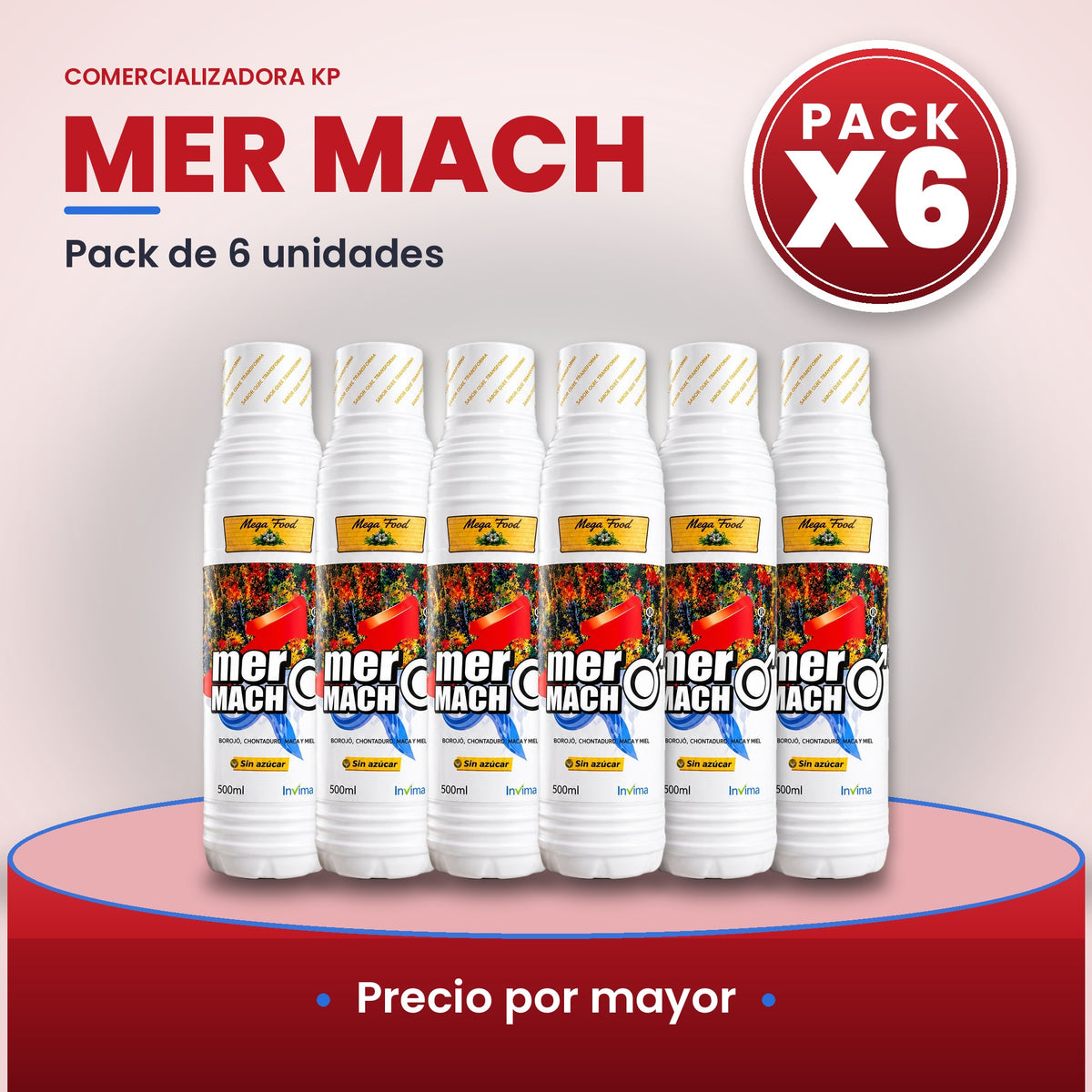 Mer Mach Por Mayor pack X6