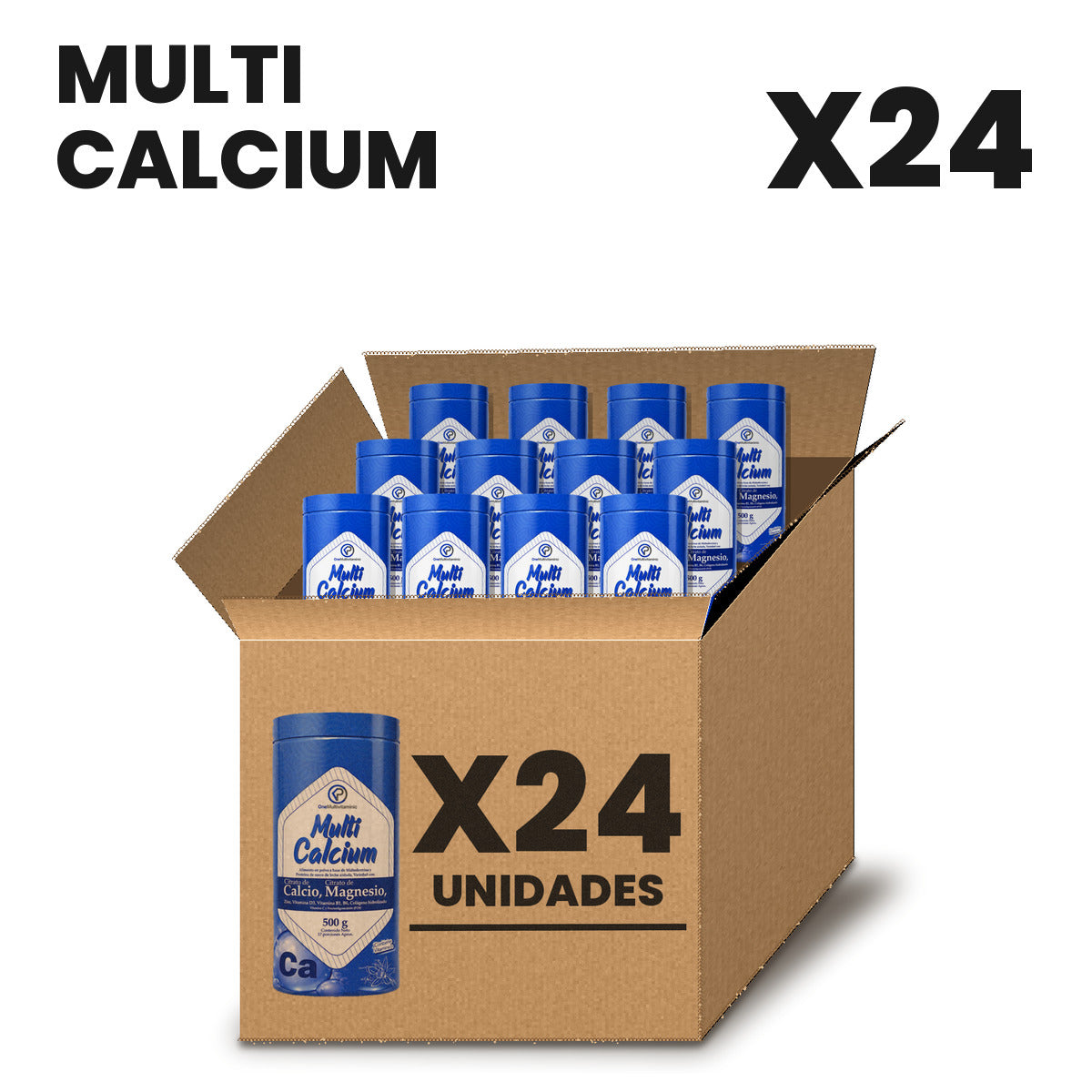 Multi Calcium Por Mayor pack X24