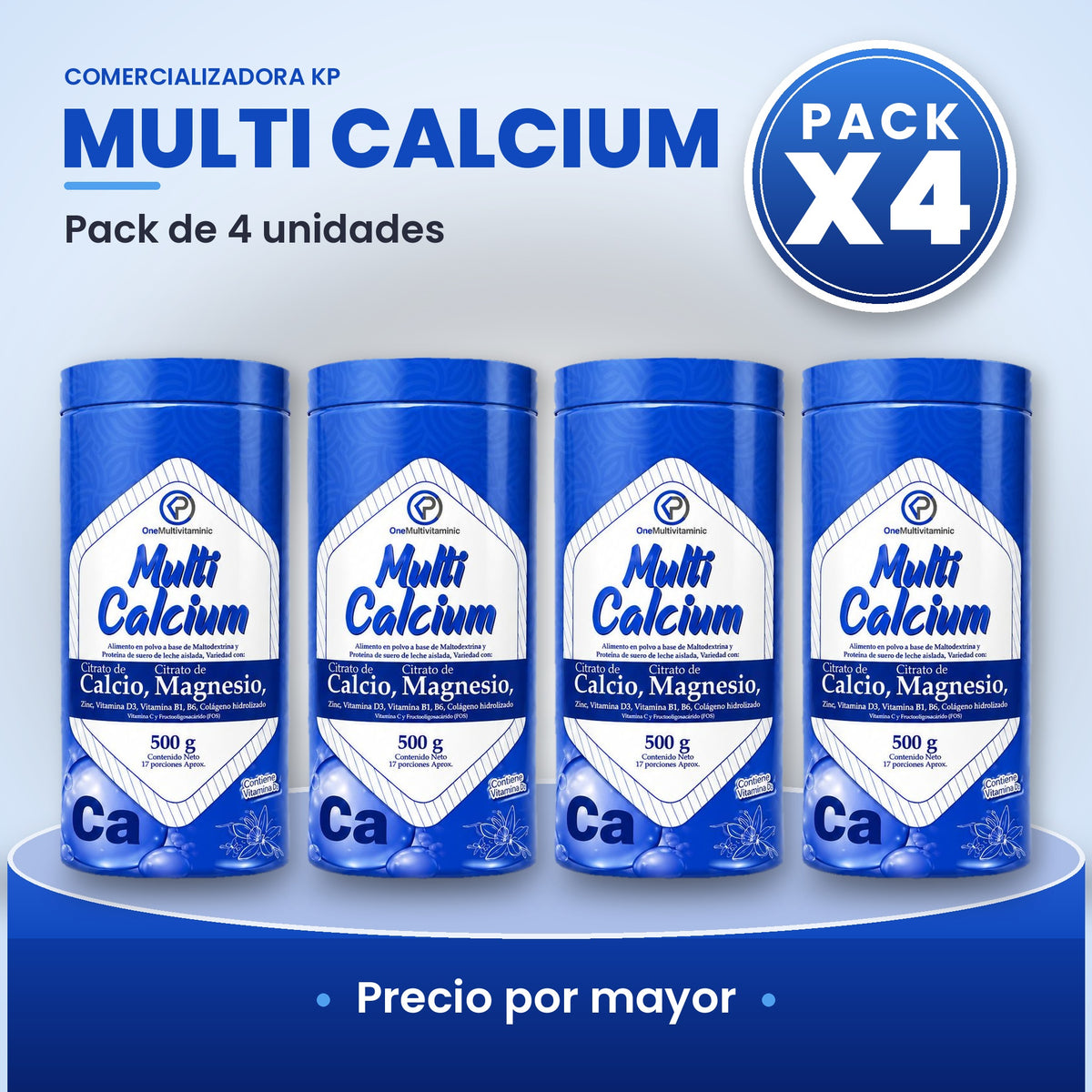 Multi Calcium Por Mayor pack X4