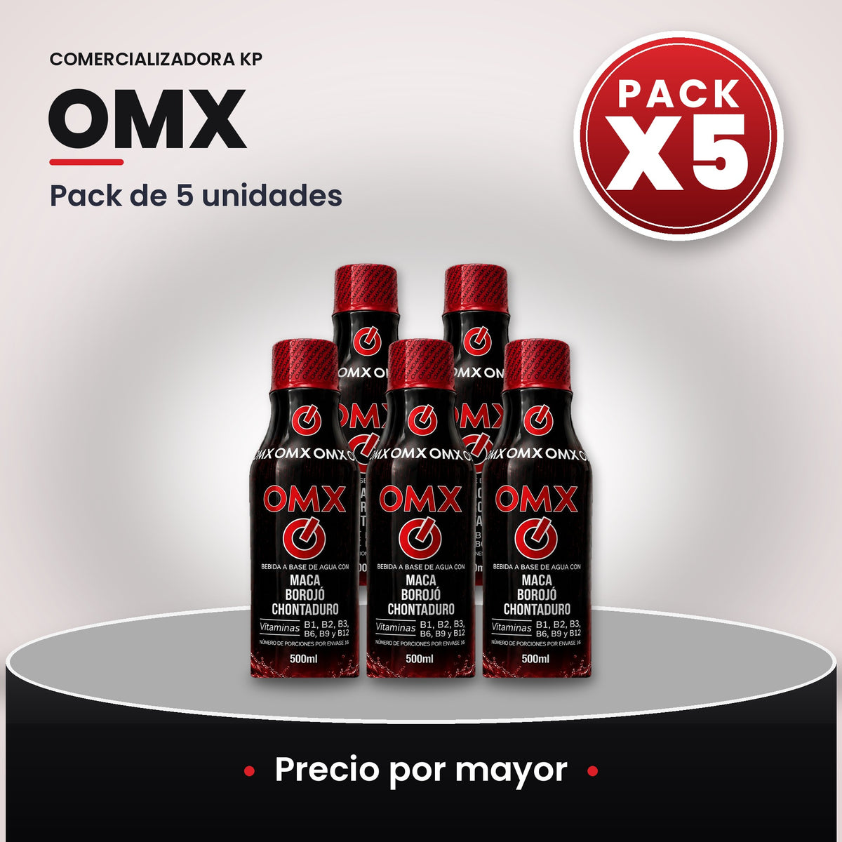 OMX Por Mayor pack X5