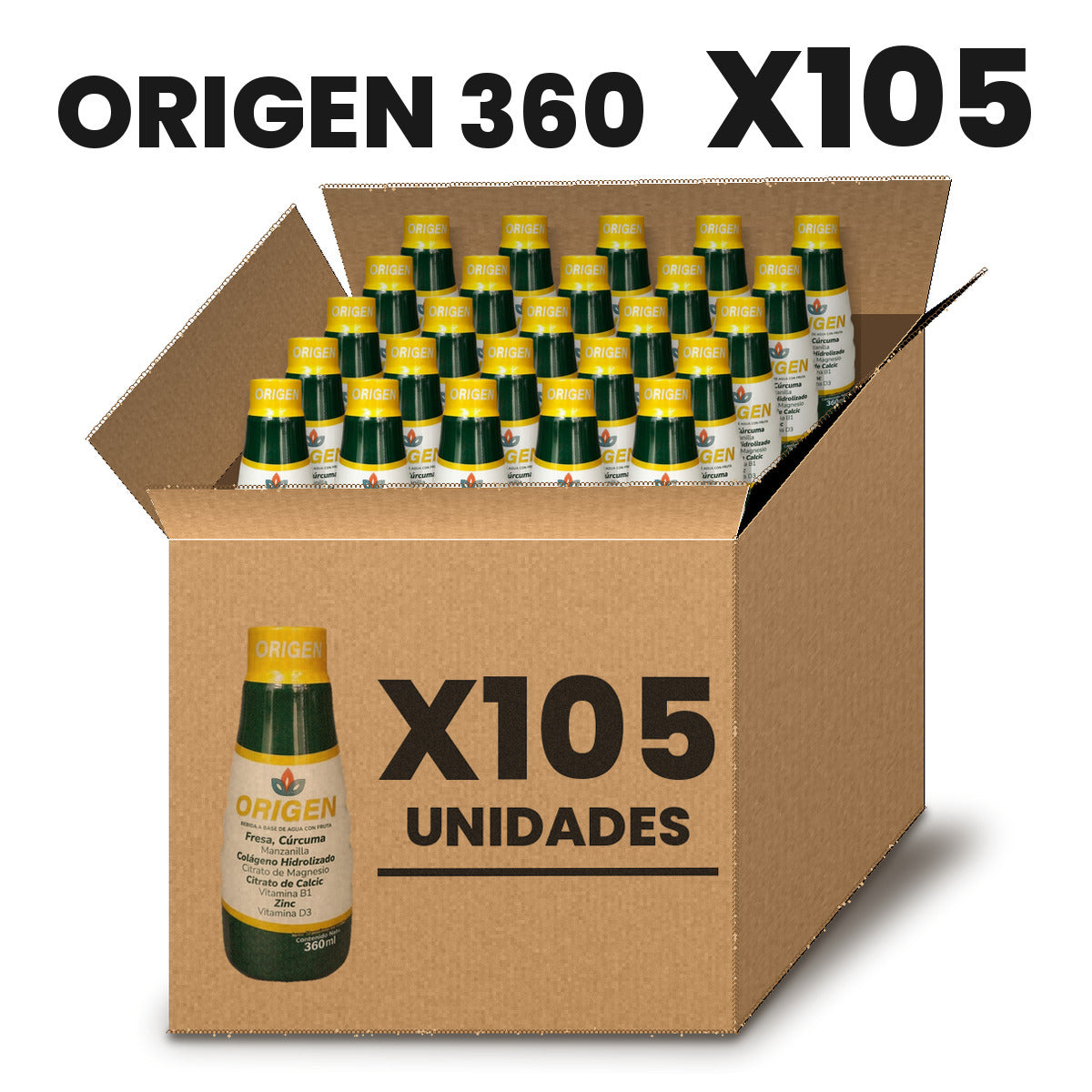 Origen 360 Por Mayor pack X105