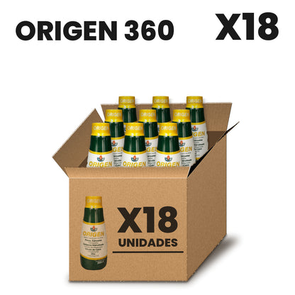 Origen 360 Por Mayor pack X18