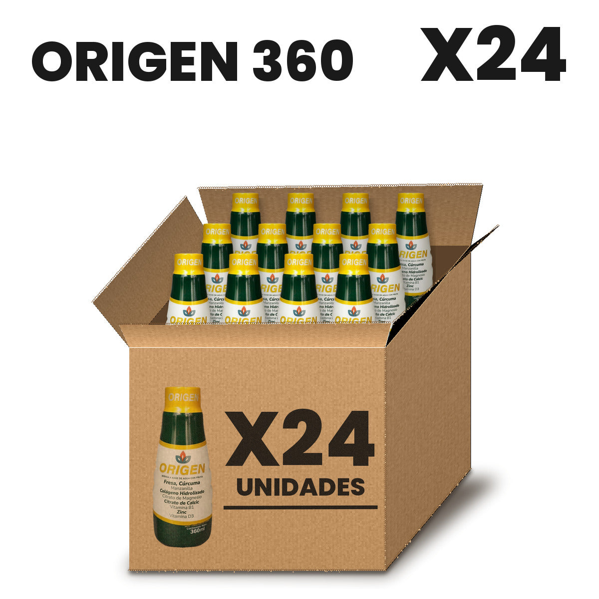 Origen 360 Por Mayor pack X24