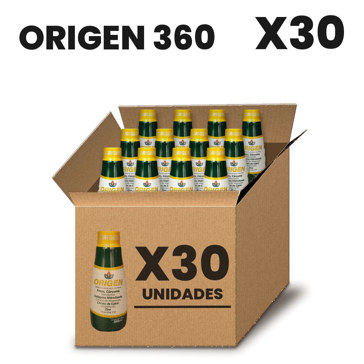Origen 360 Por Mayor pack X30