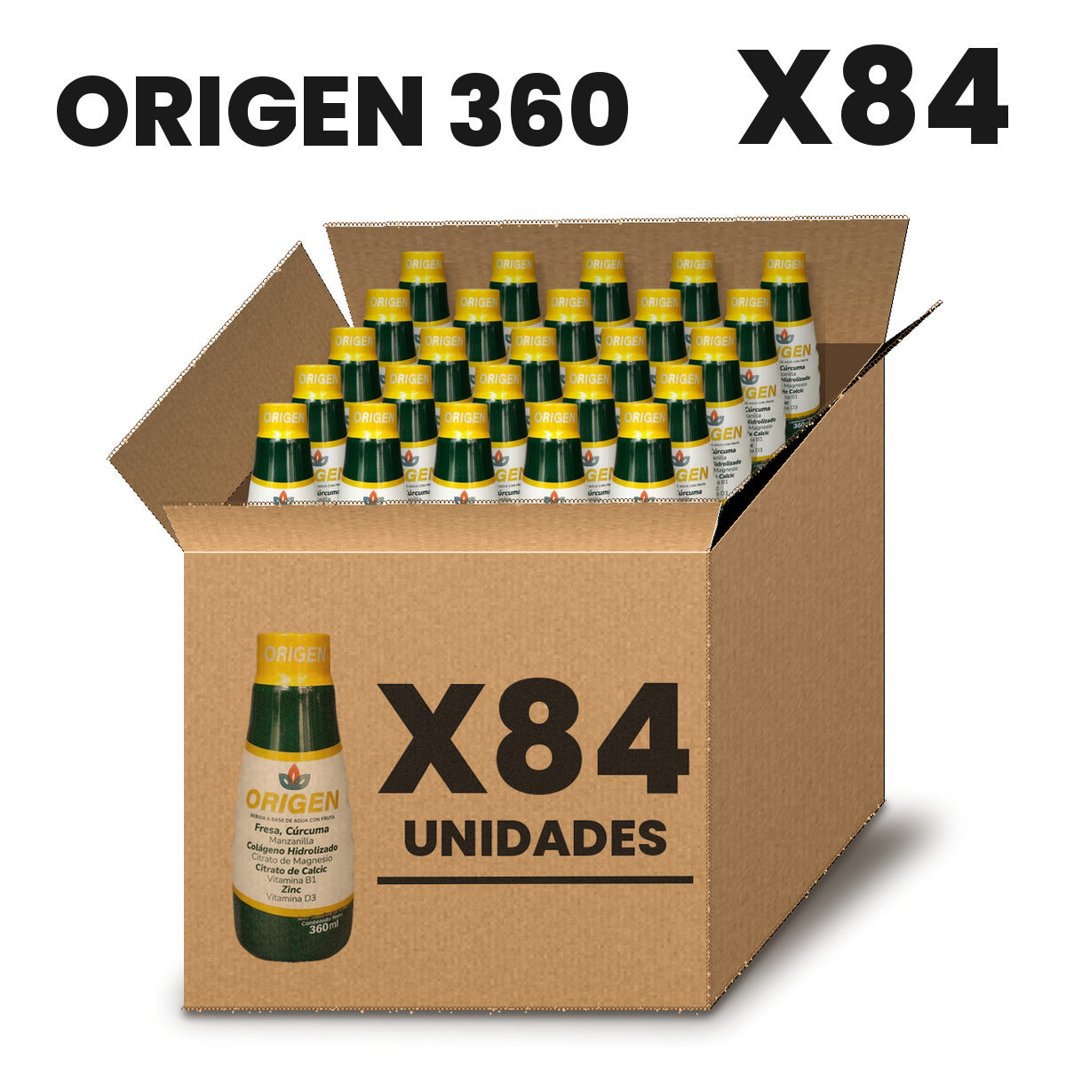 Origen 360 Por Mayor pack X84