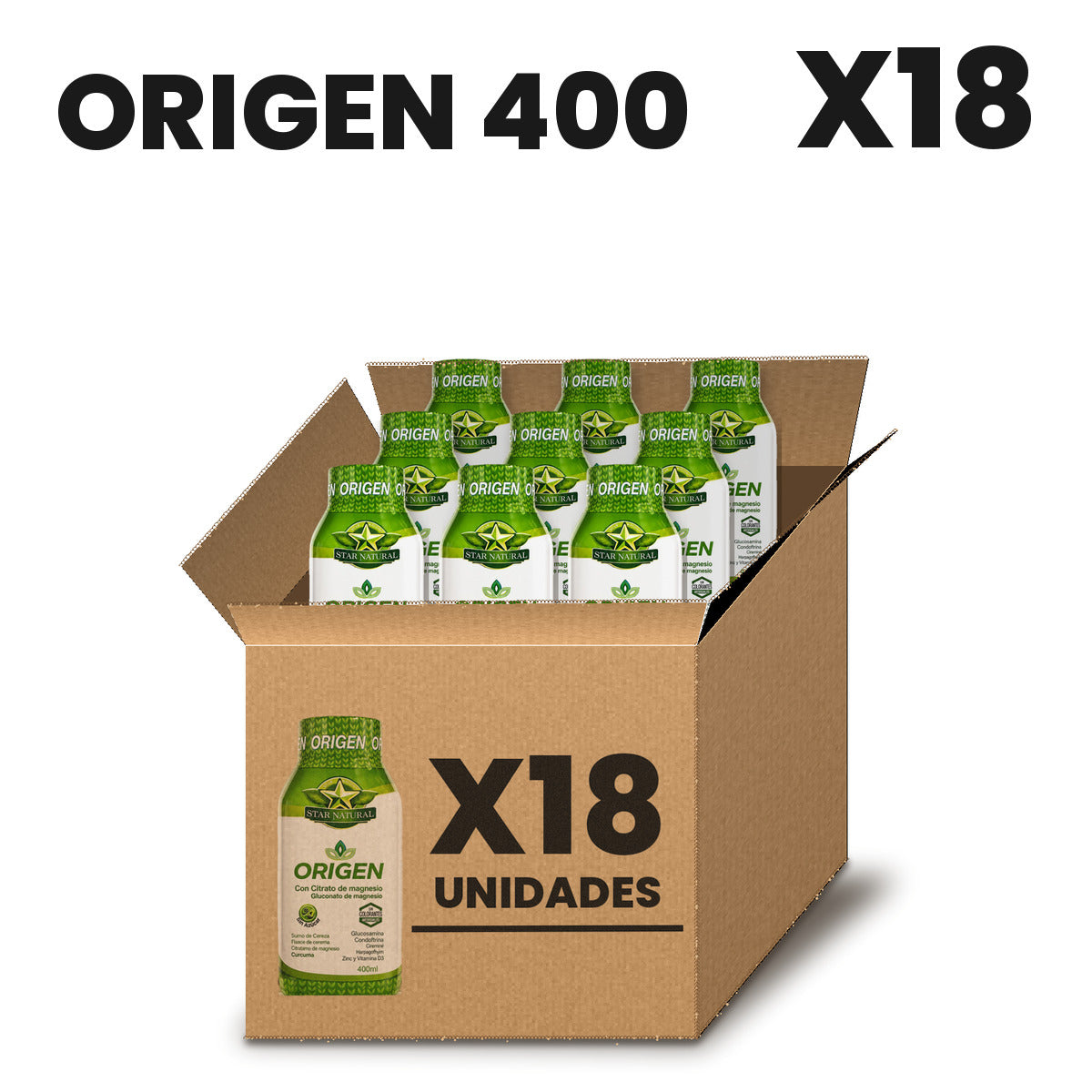 Origen 400 Por Mayor pack X18